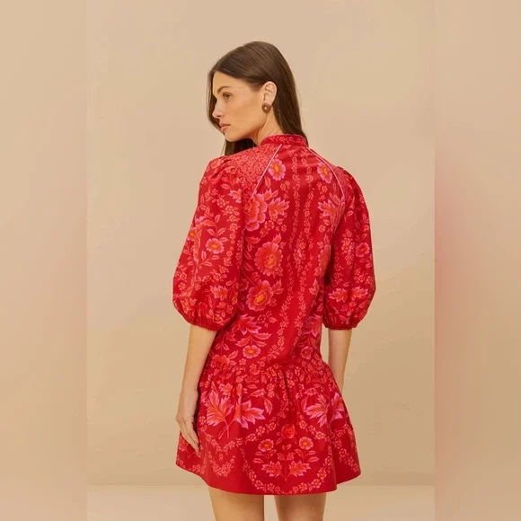 red olivia organic cotton mini dress Olivia Rodrigo Sizzles in a $1,600 Red Mini Dress Get the Look